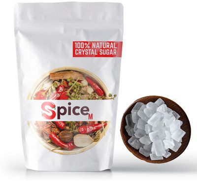 HUNGRY BEAST Spice-M,Patika Bellam Whole|Crystal Sugar|Rock Sugar|Misri Whole-Grams(1000)