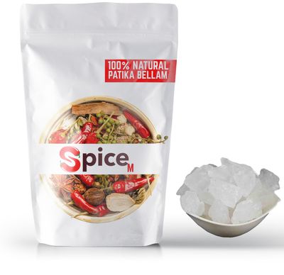 Spice-M, Patika Bellam | Diamond Sugar | Subar cubes - Grams (100)