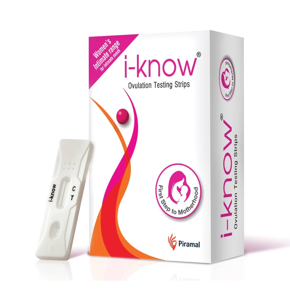 I-know Ovulation Testing Strips for women - 5 count, Pack Of 2