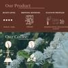 93 Degree Coffee Roasters - Tiramisu Medium Dark Roast Specialty Coffee | 70/30 Blend - (Aeropress, 1kg) view 4