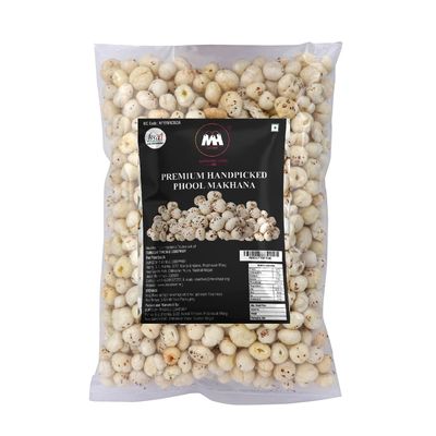 MERA HAAT PHOOL MAKHANA || FOX NUTS || LOTUS SEEDS || POP GORGON NUT PUFFED KERNELS || JUMBO PHOOL MAKHNA || FOX NUT- PREMIUM 1kg