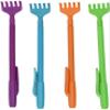 1Pc Random Color Portable Extendable Telescopic Plastic Back Scratchers Hand Massager Back Itching Scalp Scratchers Massager, Portable Hand Massage Tool for Back Massagers Men and Women view 1