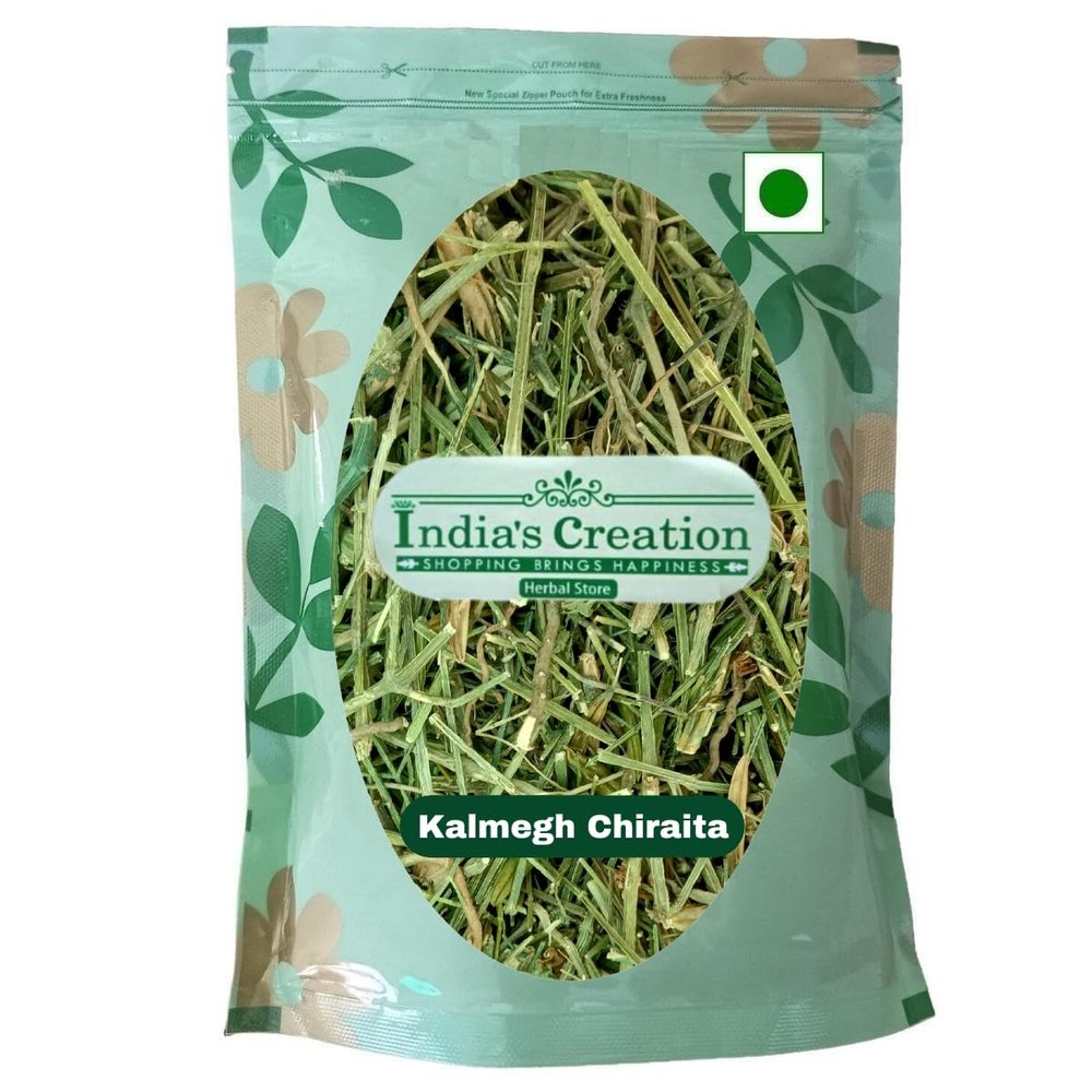 Kalmegh Chirayta Hara-Andrographis Paniculata-Raw Herbs-Jadi Booti-Single Herbs (50 Gram)