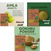 Natural Organic Herbal Health care combo-Amla - Gokhru -Giloy Powder- 300g -Natural ingredients-No Mixing-Ayurvedic--boost immunity view 2