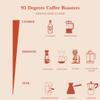93 Degrees Coffee Roasters- Citrus Upside Down |Medium Light Roast Coffee beans chemex grind - 250 g view 4