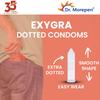 Dr. Morepen Exygra Condoms- Ultra-thin, Lubricated, Extra Dotted, Strawberry Flavour 30 count view 2