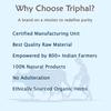 TRIPHAL Bada Gokhru Churna - 200g | Organic Himalayan Gokshura Powder With Maximum Potency Palleru - Nerunjil Non GMO Natural and Pure | For Vitality and Wellbeing view 4