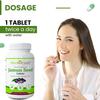 Attar Ayurveda Jamun Seed Extract tablet 500mg, 60 tablets | Beneficial in controlling Blood Sugar Levels, Boosting Digestion, Blood purification and Detoxification (Pack of 1) view 3