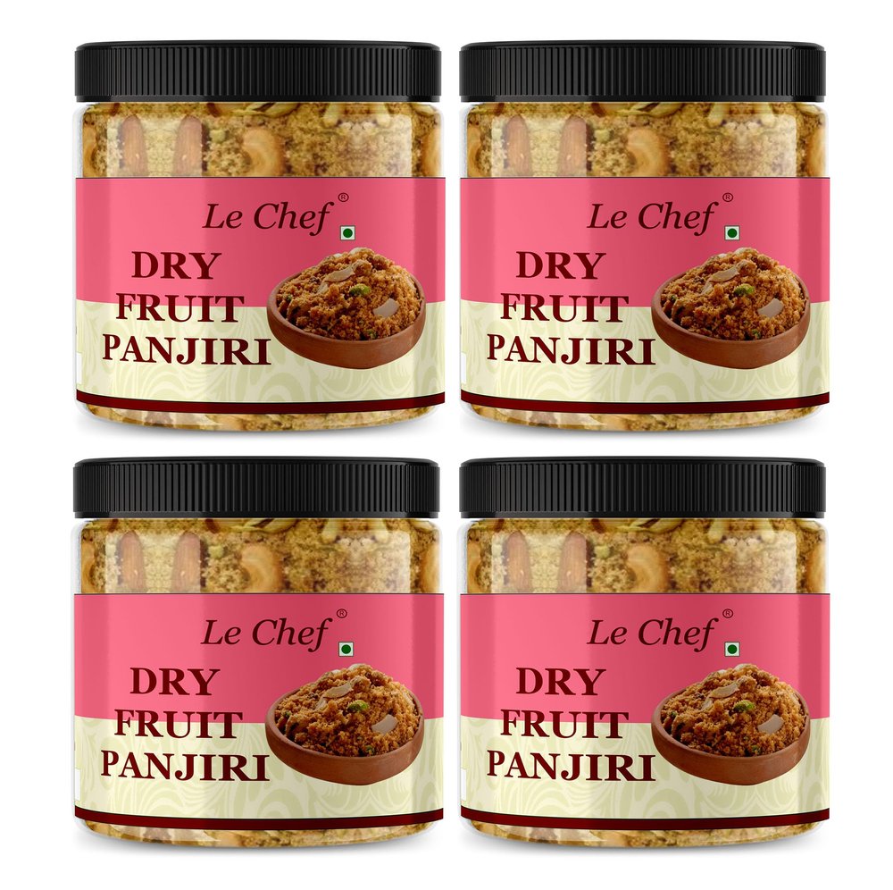 Le Chef Premium Dry Fruit Panjiri 250 gm x 4 | Combo Pack Of 4