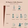 93 Degrees Coffee Roasters- Indian Filter Coffee, Medium Dark Freshly Roasted Coffee Beans chemex grind - 250g view 4