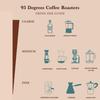 93 Degrees Coffee Roasters- Indian Filter Coffee, Medium Dark Roast Robusta Coffee Beans for French Press Grind - 250 g view 4