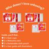Asan menstrual cup - Combo Pack 2 sizes | Light/medium flow cup + Heavy flow cup | Easiest cup to insert & remove I Special ring design | Premium medical grade silicone I Designed in the USA view 4