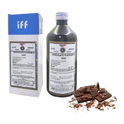 Konfiz IFF Chocolate 1842 Flavour Essence - 500ml Bulk Pack | Food Grade for Ice Creams, Cakes, Chocolates, Cookies, Milkshakes, Marzipan. Confectionery | 24Month Shelf Life
