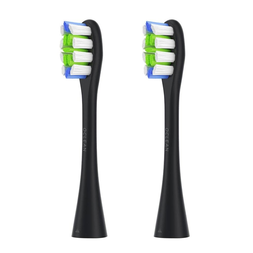 Universal Replacement Brush Heads for Oclean Toothbrushes Black_Multi Color