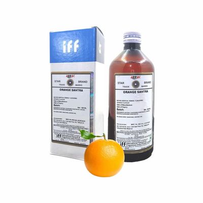 IFF Orange Santra Flavour/Essence (Used in Ice Creams, Cakes, Chocolates, Jams, Jellies, Sweets, Marzipan, Confectioneries, Cookies, Sherberts, Milkshakes etc)- 500 ML Pack