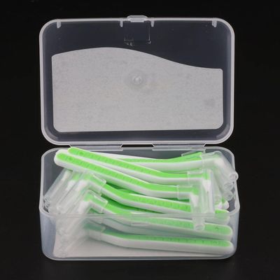 22x Interdental Brush Toothpick Floss Teeth Cleaning Brush Green 0.8mm