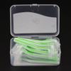 22x Interdental Brush Toothpick Floss Teeth Cleaning Brush Green 0.8mm view 1