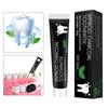 5Pcs Activated Charcoal Whitening Toothpaste Polishes Teeth Freshens Breath view 3