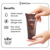 Bold Care Vibe Chocolate Water Based Lube [50 ml] with Aloe vera and green tea | Lubricant Gel wih Glyverine | Non sticky, Skin Friendly, Silicone and Paraben Free | No Side Effects view 4
