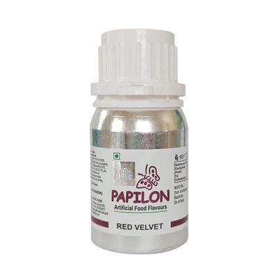 PAPILON CONCENTRATED REDVELVET FLAVOUR 50 ML - for cake/chocolate/sweets/candy