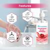 Parryware Handclean Gentle Handwash Liquid with strawberry extract 500 ml Pack with Pump Bottle | Safe on skin | Removes tough stains | FCHW0103 view 3