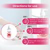Parryware Handclean Gentle Handwash Liquid with strawberry extract 500 ml Pack with Pump Bottle | Safe on skin | Removes tough stains | FCHW0103 view 4