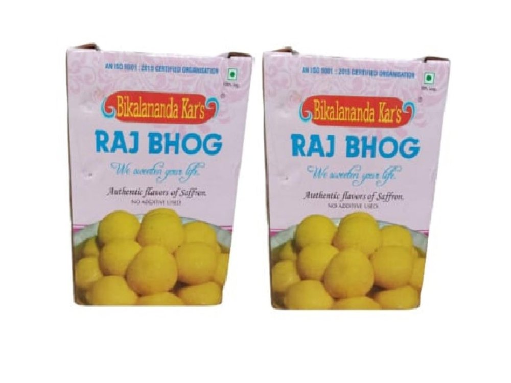 Bikalananda Kar's Oriya Sweets RAJBHOG Indian Mithai - Salepur Mitha, 1KG (Pack of 2)