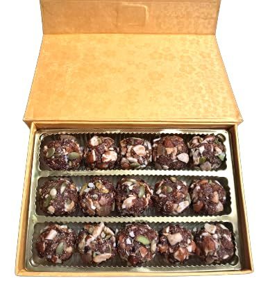 Grabit India Dates Dry Fruits Sugar Free Ladoo (Khajoor Dry Fruit Ladoo) - 500g
