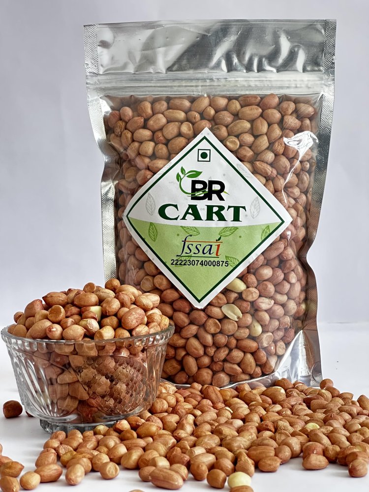 BR CART Raw Peanuts Groundnuts | Singdana | Mungfali Dana | Peanut Dana Pack Of 1. (200 gm)