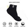 KUE Graduated Compression Socks | Women & Men|Formal, Sports, Running & Fitness|Improved Blood Circulation, Pain Relief, Recovery|Ankle Length|Combo Packs (Black Blue, L) view 4