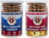 Fore Noon Oats Mix Cranberry & Oats Thandai Cookies (356 g, Pack of 2) view 1