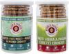 Fore Noon Oats Jeera Ajwain (Salty) & Gluten free Multi Millet Almond Jaggery Cookies (356 g, Pack of 2) view 1