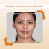 The Wellness Shop Turmeric Facial Wax Powder- (100g), 5 Min Painless, No chemicals - No Irritation, No Skin rashes | Pure Vitamin C Serum- (30ml) for Women, Bright and Radiant Skin Combo Pack of 2 view 3