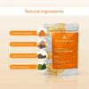 The Wellness Shop Turmeric Facial Wax Powder- (100g), 5 Min Painless, No chemicals - No Irritation, No Skin rashes | Pure Vitamin C Serum- (30ml) for Women, Bright and Radiant Skin Combo Pack of 2 view 4
