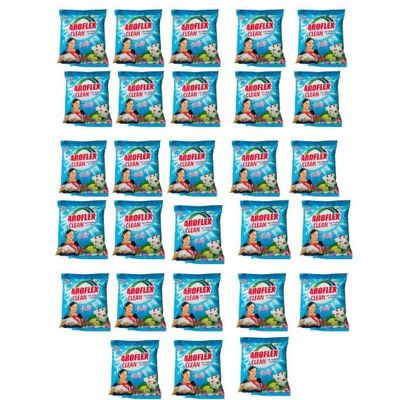 Combo AROFLEX Advanced Detergent Powder | 500g Pack*28pcs, 14Kgs | Laundry Detergent For Bright White Clothes | Machine & Bucket Was-LDHLP72