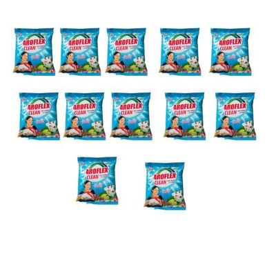 Combo AROFLEX Advanced Detergent Powder | 500g Pack*12pcs, 6Kgs | Laundry Detergent For Bright White Clothes | Machine & Bucket Was-LDHLP64