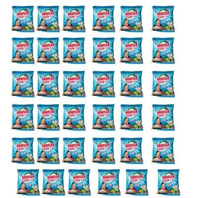 Combo AROFLEX Advanced Detergent Powder | 500g Pack*36pcs, 18Kgs | Laundry Detergent For Bright White Clothes | Machine & Bucket Was-LDHLP76
