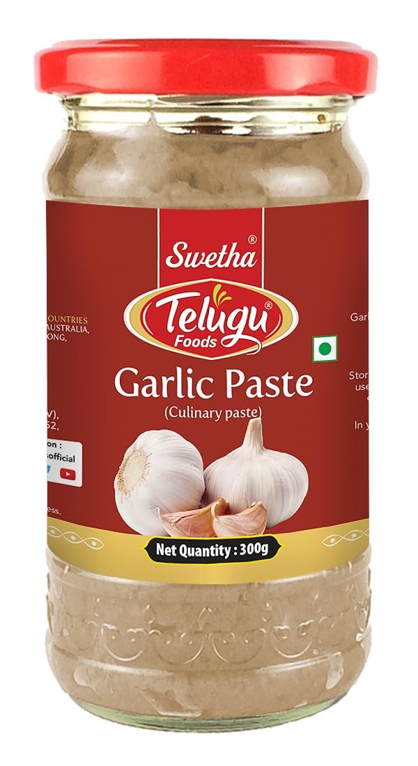 Swetha Telugu Foods Garlic Paste 300G