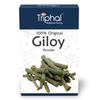 TRIPHAL Giloy Stem Powder 200g | Pure & Natural Guduchi/Gulvel (Tinospora Cordifolia) Churna | Preservative Free | Non GMO | Organic view 1