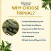 TRIPHAL Giloy Stem Powder 200g | Pure & Natural Guduchi/Gulvel (Tinospora Cordifolia) Churna | Preservative Free | Non GMO | Organic view 4