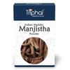TRIPHAL Manjistha Powder 100g | 100% Pure & Edible Grade Manjishtha | Ayurvedic Skin Cleanser for Glowing Skin | Helps with Acne, Rashes & Detox | Non-GMO, Preservative-Free view 1
