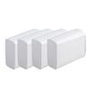 Clemmy Multifold Paper(M Fold) Tissue Paper,Recycled, High Absorbent,Large Size Tissue, White Folded Towel Sheets,Recycled Fiber,Hand Towels (150 PULL/PACK)|600 sheets|PACK OF 4. view 1