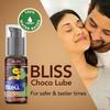 Bleu Bliss Chocolate Flavored Intimate Lubricant Gel for Men & Women  50 ml | Water Based Lube | Compatible with Condoms & Toys view 2