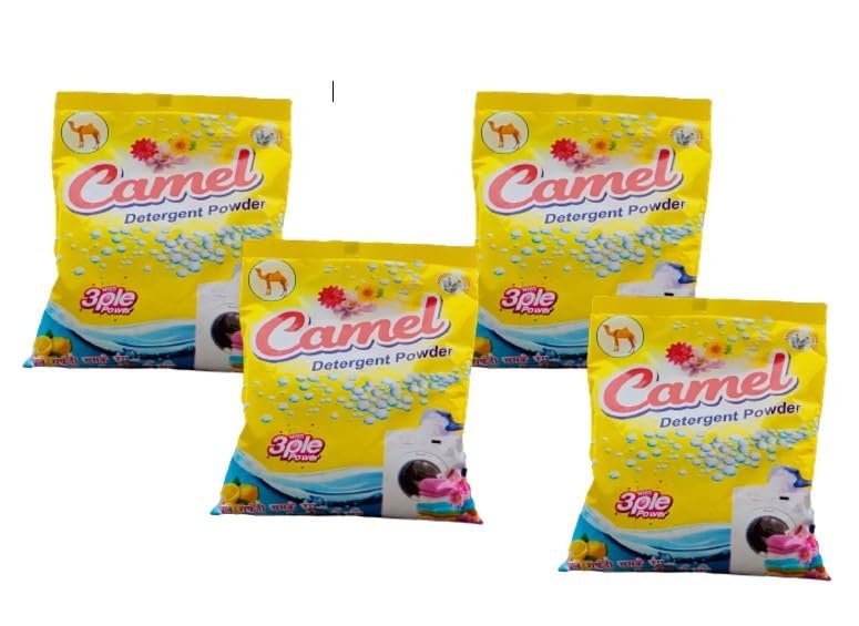 Camel Detergent With Powder Wash 500 Grm Packet Combo With 4 Product