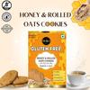 De Best Gluten Free Honey & Rolled Oats Cookies | No Maida | No Wheat | Gluten Free | | No added Color | Premium Handmade | Crunchy & Tasty | Healthy & Eggless Cookies | 200g view 4