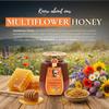 Honeyman Multiflower Honey 500g | 100% Pure & Natural | Multiflora Shahad | Healthy Natural Sweetener for Tea, Spreads, Desserts & Daily Use view 4