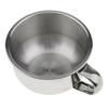 LOOM TREE Stainless Steel Men's Shaving Mug Bowl Men Barber Beard Soap Mug Cup + Handle for Shave Brush view 4