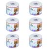 EXCEL TISSUES Toilet Rolls 200GMS (200 PULLS)-3 PLY PULLS SIZE 10CMX10CM PACK OF 6 view 1