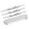 3Pcs Salon Clip Tweezers Portable Beauty Salon Tools for Men Male Female view 4