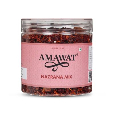 AMAWAT Nazrana Mix 250 gm | Digestive SupariMouth Freshener | Jhilmil Mix | Tasty Mouthfresheners | After-Meal Snack | Dry Mukhwas | Makhvas